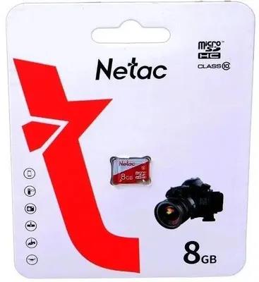 Изображение Карта памяти NETAC MicroSDHC P500 Eco Class 10 8 Гб  NT02P500ECO-008G-S