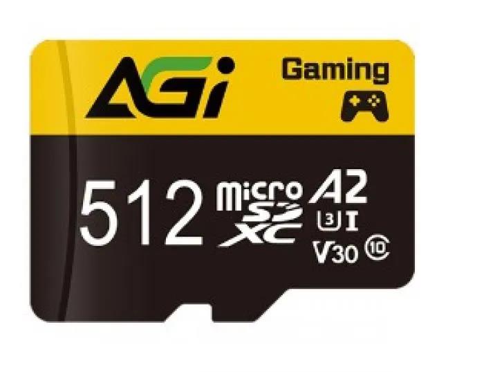 Изображение Карта памяти AGI MicroSDXC Class 10 512 Гб адаптер на SD AGI512GGSTF138