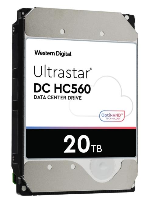 Изображение Жесткий диск 3.5" 20000 Гб Western Digital Ultrastar HC560, 7200 rpm, 512 МБ