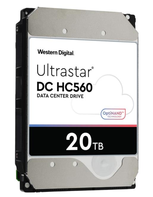 Изображение Жесткий диск 3.5" 20000 Гб Western Digital Ultrastar HC560, 10000 rpm, 512 МБ