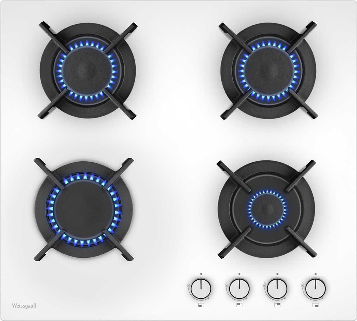 Изображение Варочная панель Weissgauff HG 640 WGV (белый)