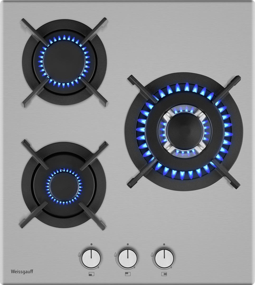 Изображение Варочная панель Weissgauff HGG 431 XRV (нержавеющая сталь)