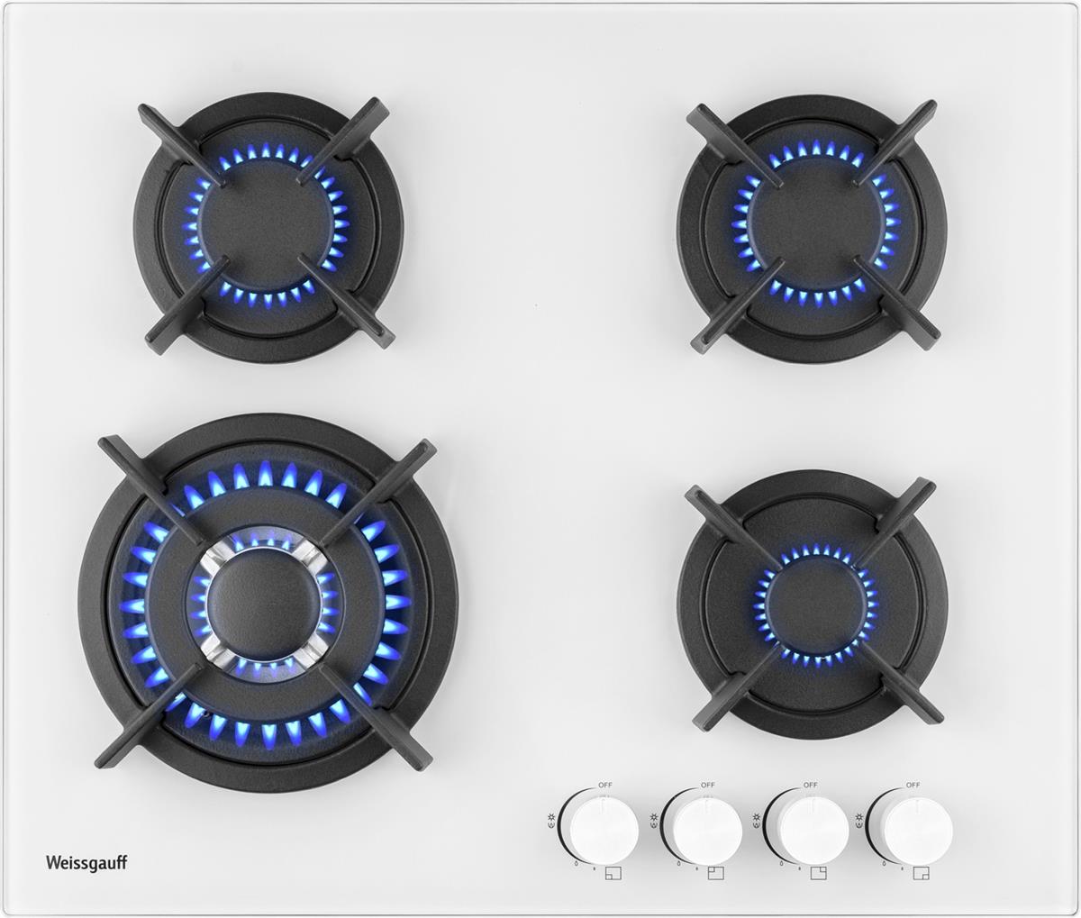 Изображение Варочная панель Weissgauff HGG 640 WGW (белый)
