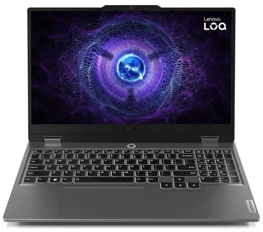 Изображение Ноутбук Lenovo LOQ 15IAX9 (Intel 12450HX 2400 МГц/ SSD 512 ГБ  /RAM 16 ГБ/ 15.6" 1920x1080/VGA дискретная/ Без ОС) (83GS00EPRK)