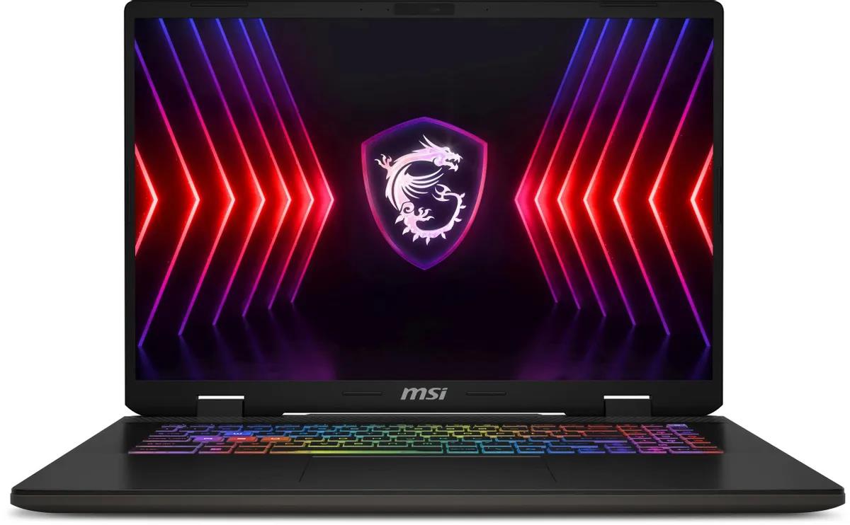 Изображение Ноутбук MSI Sword 17 HX B14VGKG-048XRU (Intel 14900HX 2200 МГц/ SSD 1024 ГБ  /RAM 16 ГБ/ 17" 2560x1600/VGA дискретная/ Без ОС) (9S7-17T214-048)