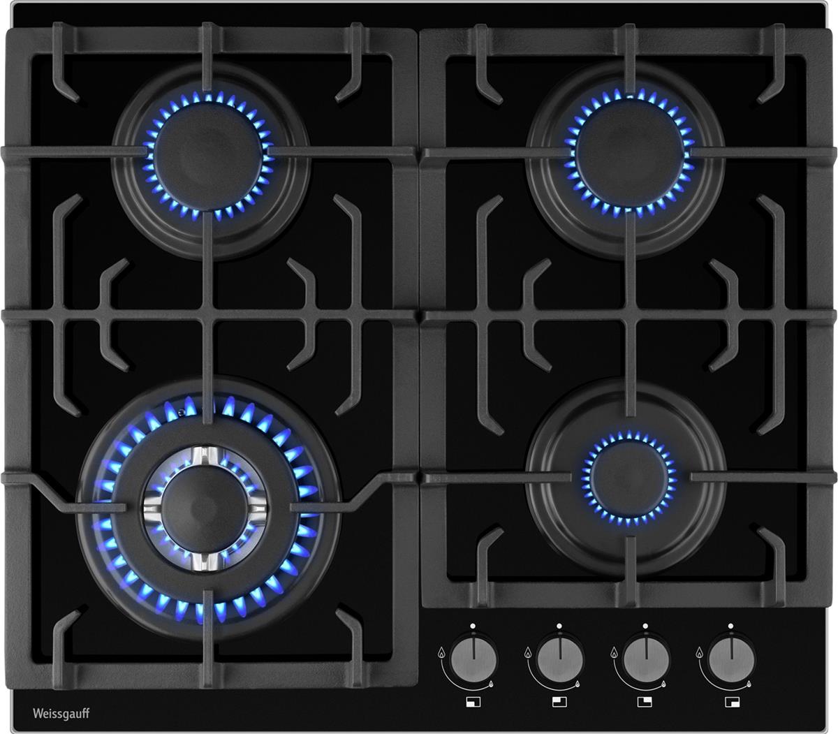 Изображение Варочная панель Weissgauff HGG 641 BGSV (черный)