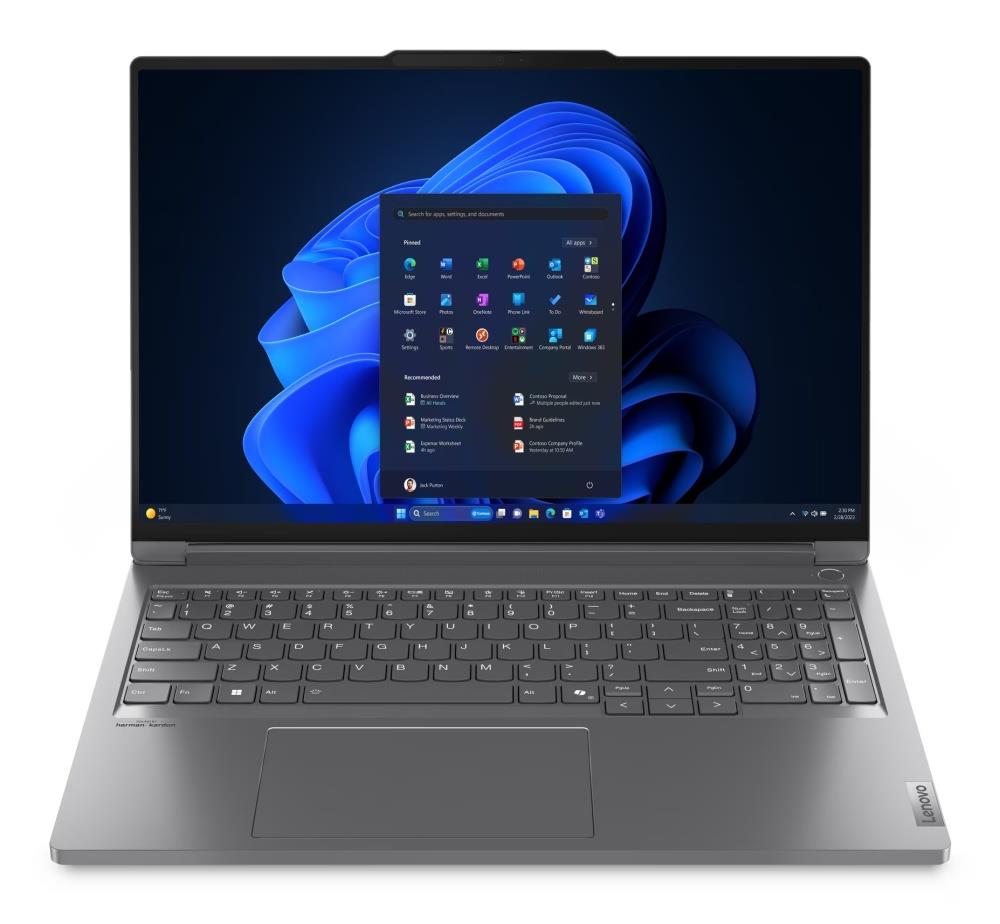 Изображение Ноутбук Lenovo ThinkBook 16p G5 IRX (Intel 14900HX 2200 МГц/ SSD 1024 ГБ  /RAM 32 ГБ/ 16" 3200х2000/VGA дискретная/ Без ОС) (21N50042QN)