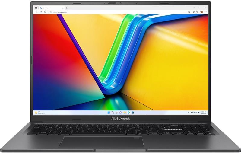 Изображение Ноутбук Asus Vivobook 16X K3605ZV-RP249 (Intel 12500H 2500 МГц/ SSD 1024 ГБ  /RAM 16 ГБ/ 16" 1920x1200/VGA дискретная/ Без ОС) (90NB11W2-M00CW0)