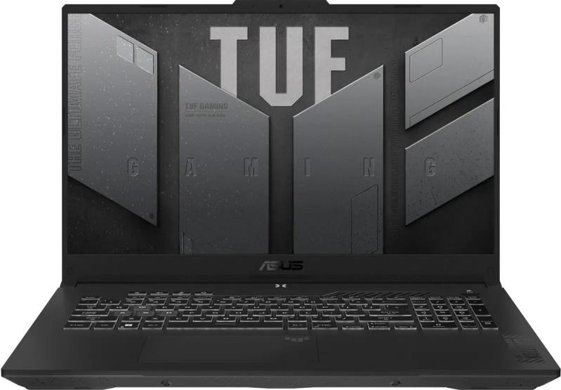 Изображение Ноутбук Asus TUF Gaming A17 FA707NUR-HX023 (AMD 7435HS 3100 МГц/ SSD 1024 ГБ  /RAM 16 ГБ/ 17.3" 1920x1080/VGA дискретная/ DOS) (90NR0JL5-M00150)