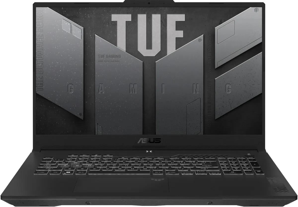 Изображение Ноутбук Asus TUF Gaming A17 FA707NVR-HX010 (AMD 7435HS 3100 МГц/ SSD 512 ГБ  /RAM 16 ГБ/ 17.3" 1920x1080/VGA дискретная/ Без ОС) (90NR0JJ5-M000D0)