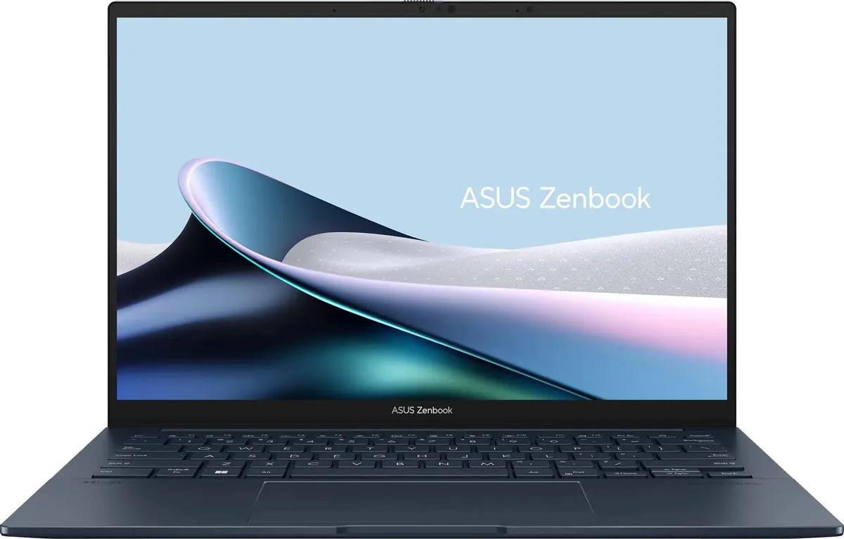 Изображение Ноутбук Asus Zenbook 14 OLED UX3405MA-QD437 (Intel 125H 1200 МГц/ SSD 512 ГБ  /RAM 16 ГБ/ 14" 1920x1200/VGA встроенная/ Без ОС) (90NB11R1-M010B0)