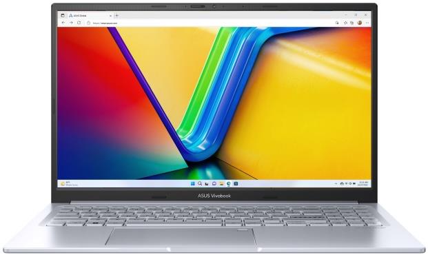 Изображение Ноутбук Asus Vivobook 15X OLED K3504VA-MA468 (Intel 1335U 1300 МГц/ SSD 512 ГБ  /RAM 16 ГБ/ 15.6" 2880x1620/VGA встроенная/ Без ОС) (90NB10A2-M00JX0)