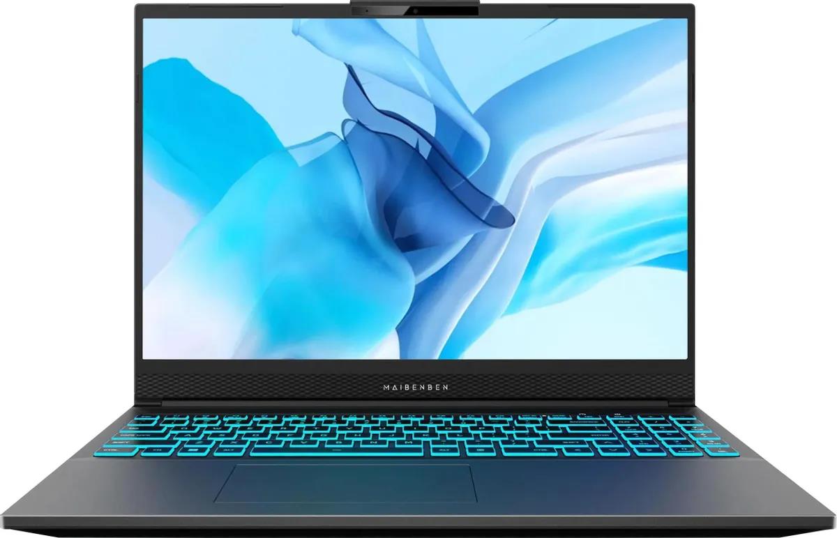 Изображение Ноутбук Maibenben X16A-R77445 (AMD 7435H 3100 МГц/ SSD 512 ГБ  /RAM 16 ГБ/ 16" 1920x1200/VGA дискретная/ Linux) (X16A-R77445FFSLGRE0)