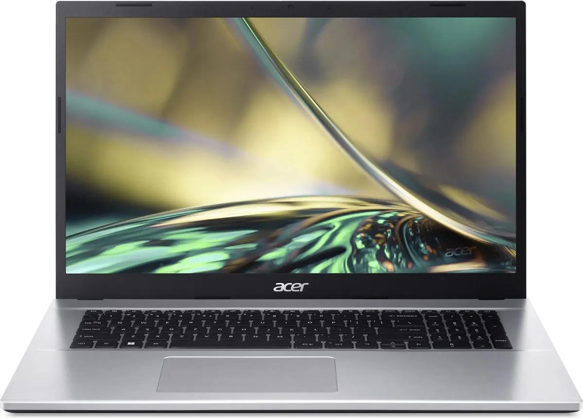 Изображение Ноутбук Acer Aspire 3 A317-54-54BQ (Intel 1235U 1300 МГц/ SSD 512 ГБ  /RAM 16 ГБ/ 17.3" 1920x1080/VGA встроенная/ Eshell) (NX.K9YER.005)