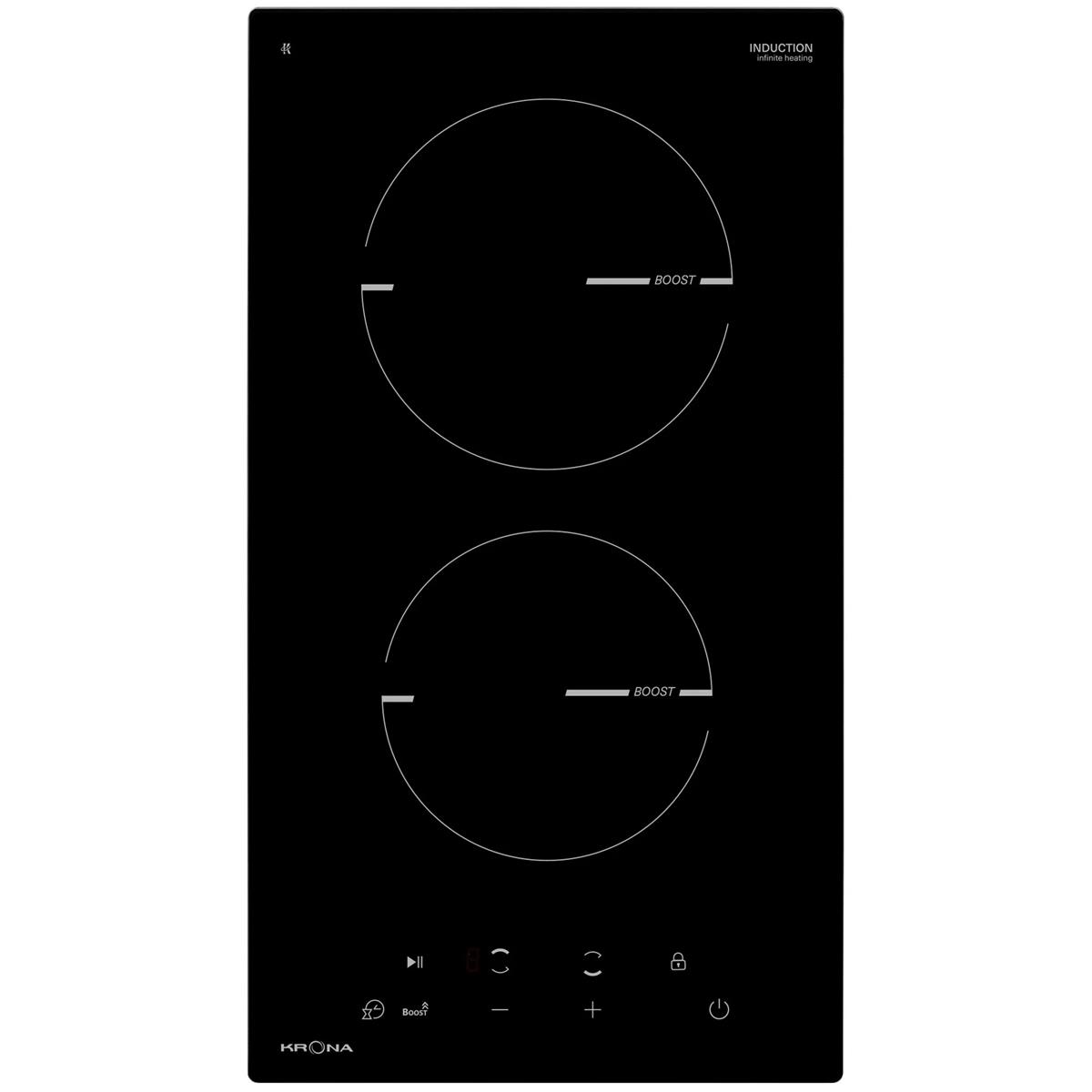 Изображение Варочная панель Krona MAGIER 30 BL 2BTK (черный)