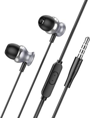 Изображение Наушники Hoco (6931474789808) M106 Metal Grey серый металлик