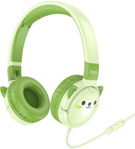 Изображение Наушники Hoco (6942007638616) W61 Green
