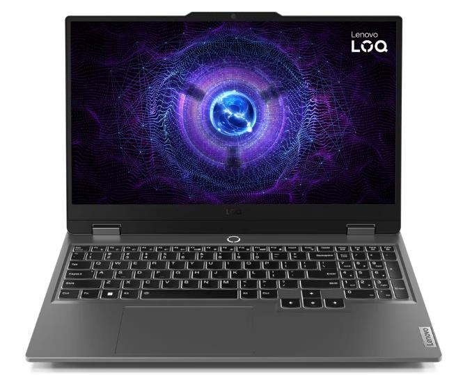 Изображение Ноутбук Lenovo LOQ 15IRX9 (Intel 13450HX 2400 МГц/ SSD 512 ГБ  /RAM 24 ГБ/ 15.6" 1920x1080/VGA дискретная/ Без ОС) (83DV00NDRK)