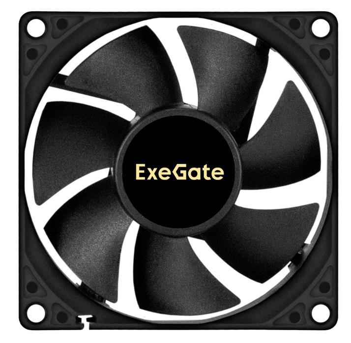 Изображение Вентилятор ExeGate EX08020B3P-24 (4000 об/мин , 80x80x25 мм,3-pin)