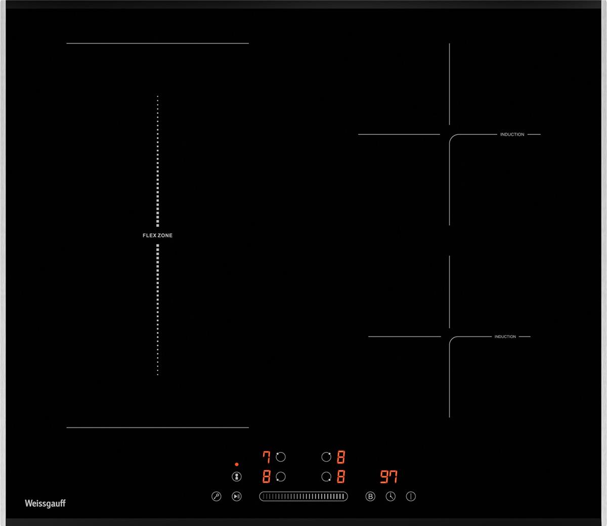 Изображение Варочная панель Weissgauff HI 643 BFZG (черный)