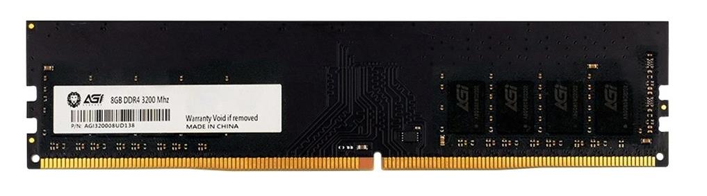 Изображение Оперативная память 8 GB DDR4 AGI AGI320008UD138-BK (25600 МБ/с, 3200 МГц, CL22)